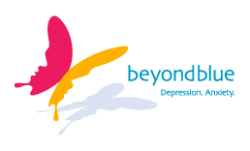 Logo for BEYOND BLUE: THE NATIONAL DEPRESSION INITIATIVE